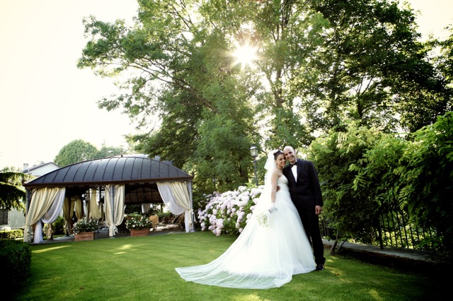 outdoor wedding in italy